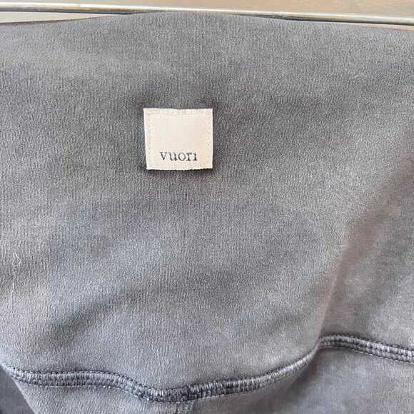 Vuori Womens High-Waisted Full-Length Gray Leggings- XS - Picture 3 of 4